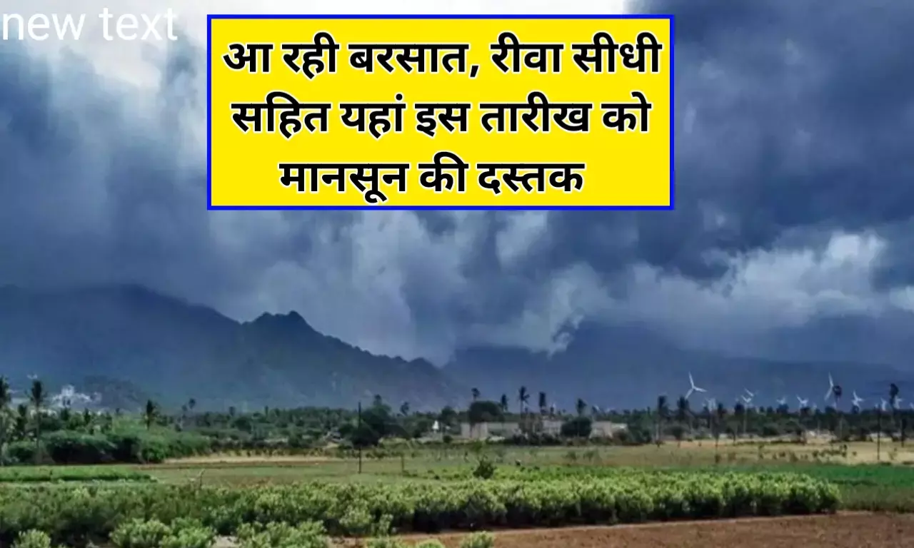 MP मानसून: रीवा सीधी समेत पूरे मध्य प्रदेश में मानसून की दस्तक, इन जिलों से होते हुए इस तारीख को प्रवेश करेगी बरसात MP मानसून: रीवा सीधी समेत पूरे मध्य प्रदेश में मानसून की दस्तक, इन जिलों से होते हुए इस तारीख को प्रवेश करेगी बरसात