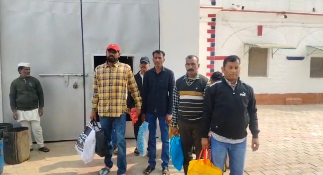 Rewa kendriy jel केंद्रीय जेल रीवा से 9 आजीवन कारावास के बंदी हुए जेल से आजाद 1 Screenshot 20260126 141224