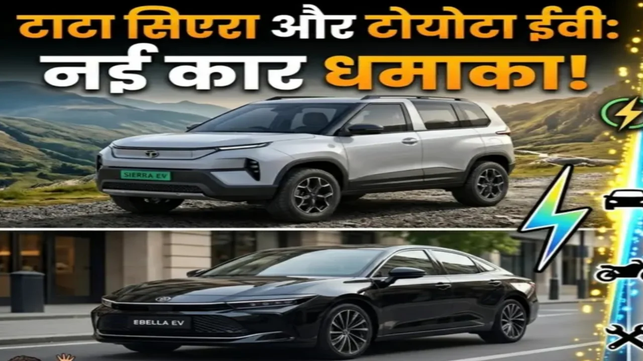 Tata moters: ऑटोमोबाइल जगत में बड़ा धमाका: टाटा सिएरा और टोयोटा इबेला समेत कई नई गाड़ियाँ जल्द होंगी लॉन्च 1 20260408 095939
